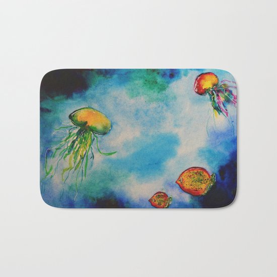 Underwater life Bath Mat