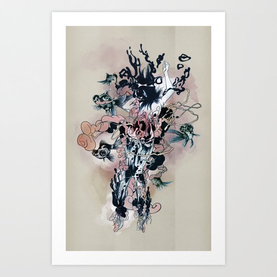 Decay (Full) Art Print