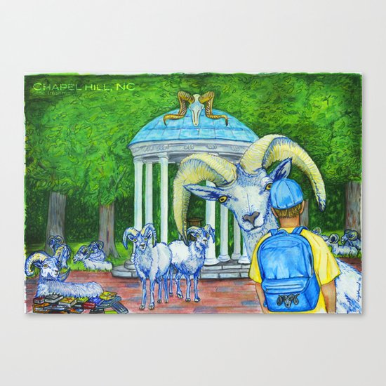 Locals Only - Chapel Hill, NC Canvas Print