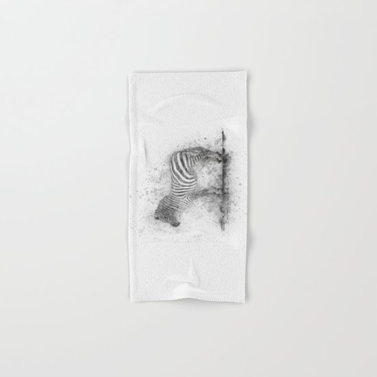 Zebra Hand & Bath Towel