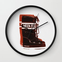 Moon Boots Wall Clock