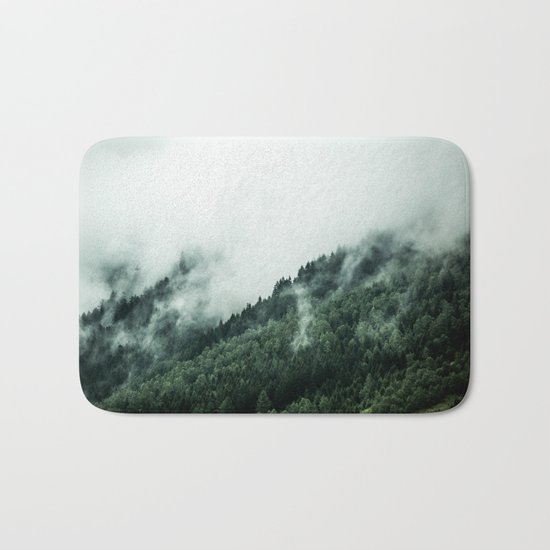 Foggy Woods 1 Bath Mat