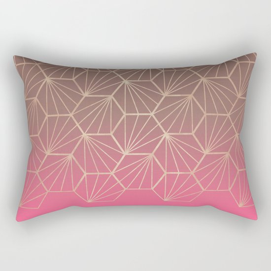 Natural Geometry II Rectangular Pillow