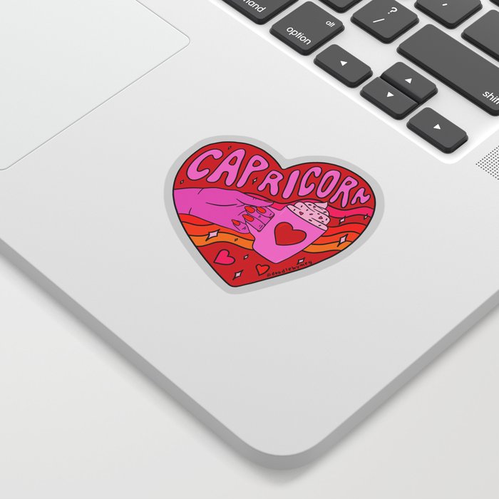 Capricorn Valentine Sticker