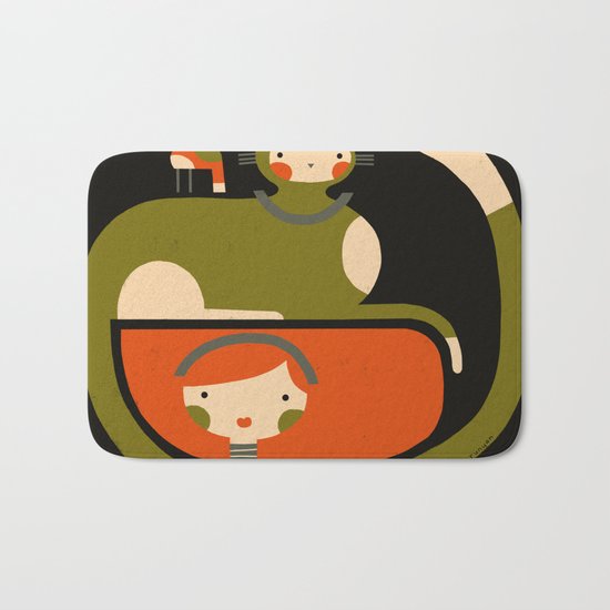 TAIL HUG Bath Mat