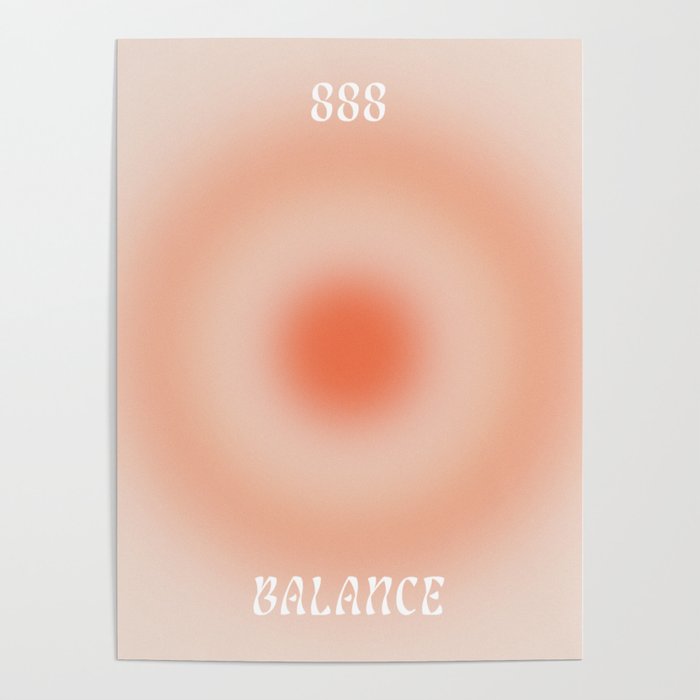 888 • Balance Poster