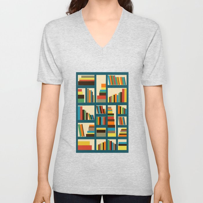 library V Neck T Shirt