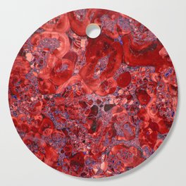 Marble Ruby Blood Red Agate Cutting Board