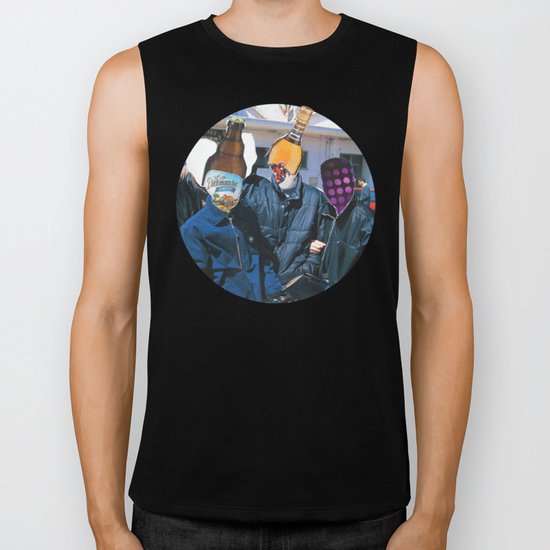 Meat Dream Party Land Series · The Boys Are Back In Town Biker Tank