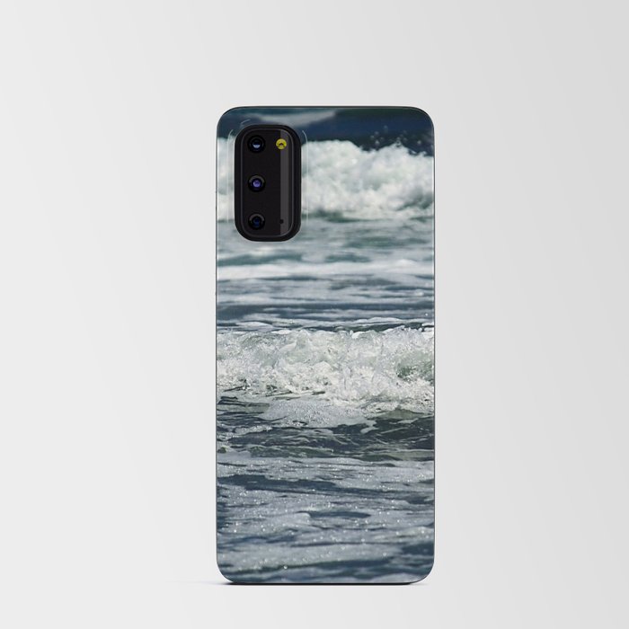 Foamy waves Android Card Case