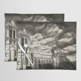 Gothic church in gothic weather  Placemat