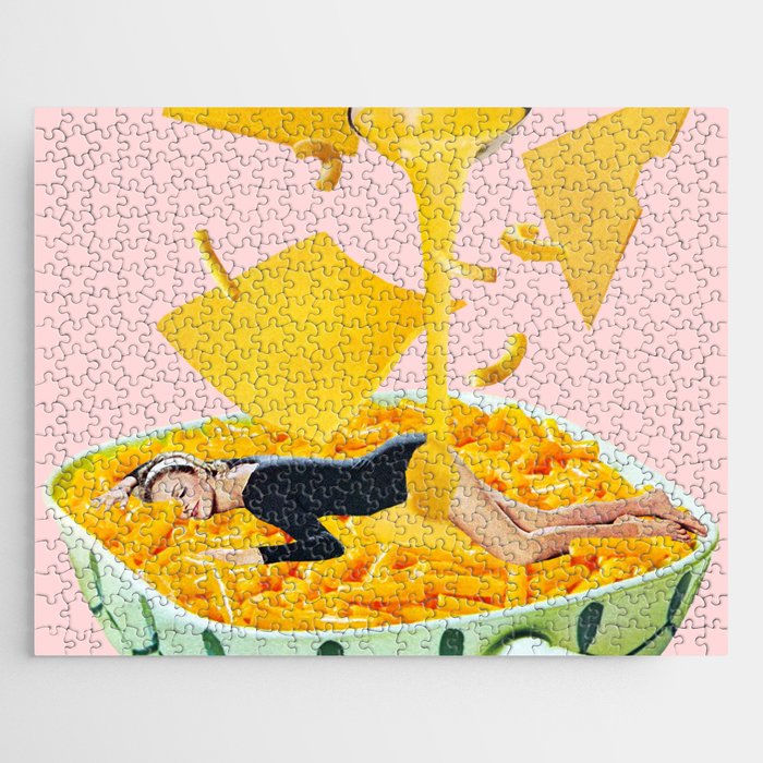 Cheese Dreams (Pink) Jigsaw Puzzle