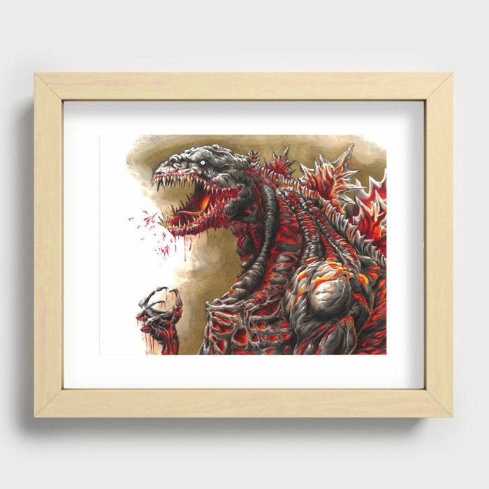 True Monster Recessed Framed Print