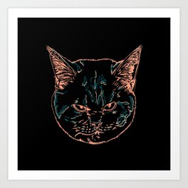 Tabby Cat Art Prints Society6