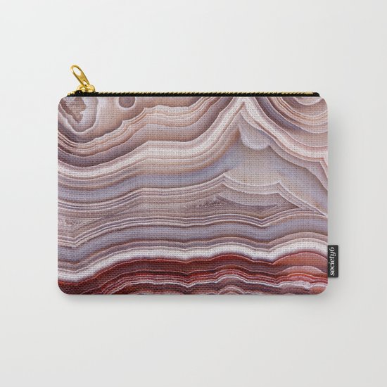 Agate Crystal Carry-All Pouch
