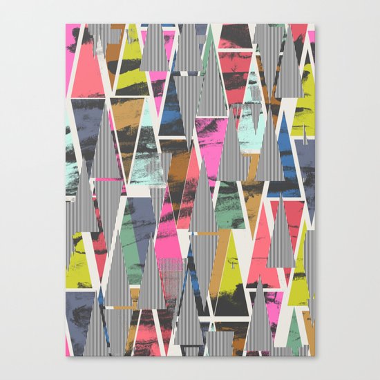 Triangles 21 Canvas Print