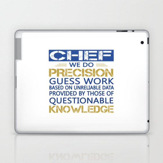 Chef Laptop & iPad Skin