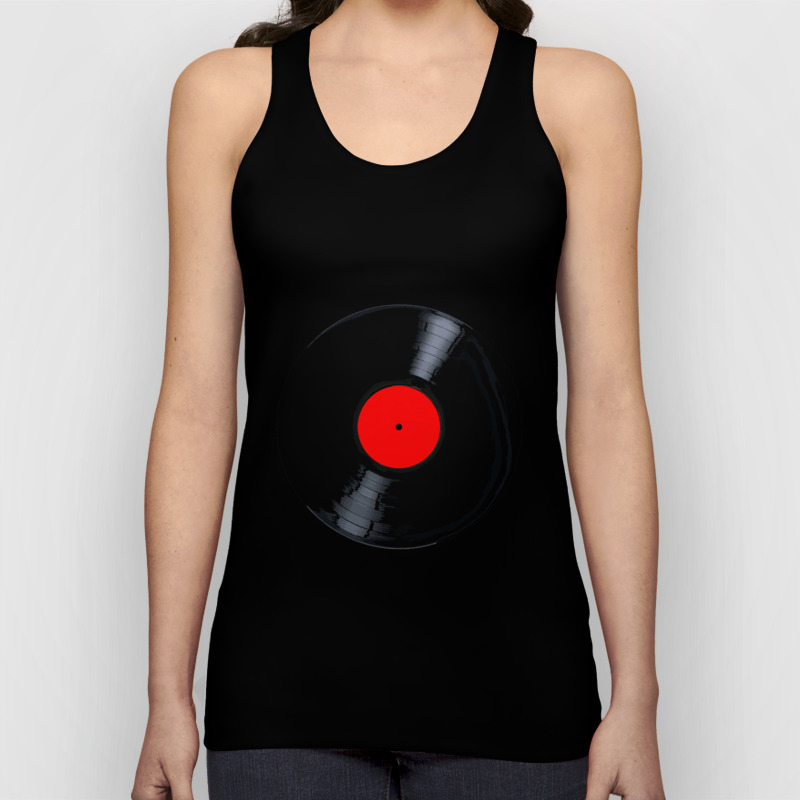 blank red tank top