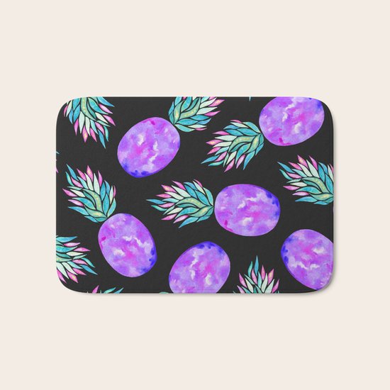 Pineapple à la mode Bath Mat
