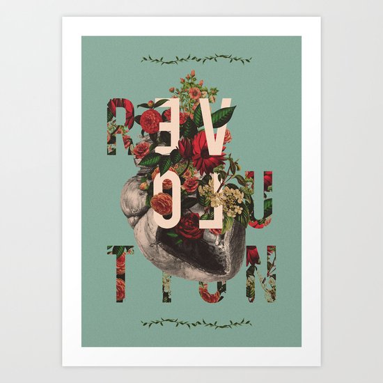 Revolution Baby Art Print