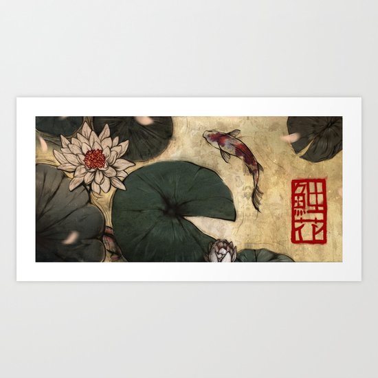 Lotus Art Print