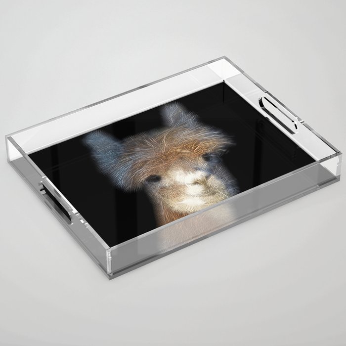 Spiked Alpaca Acrylic Tray