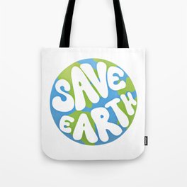 Save Earth Ecology Tote Bag
