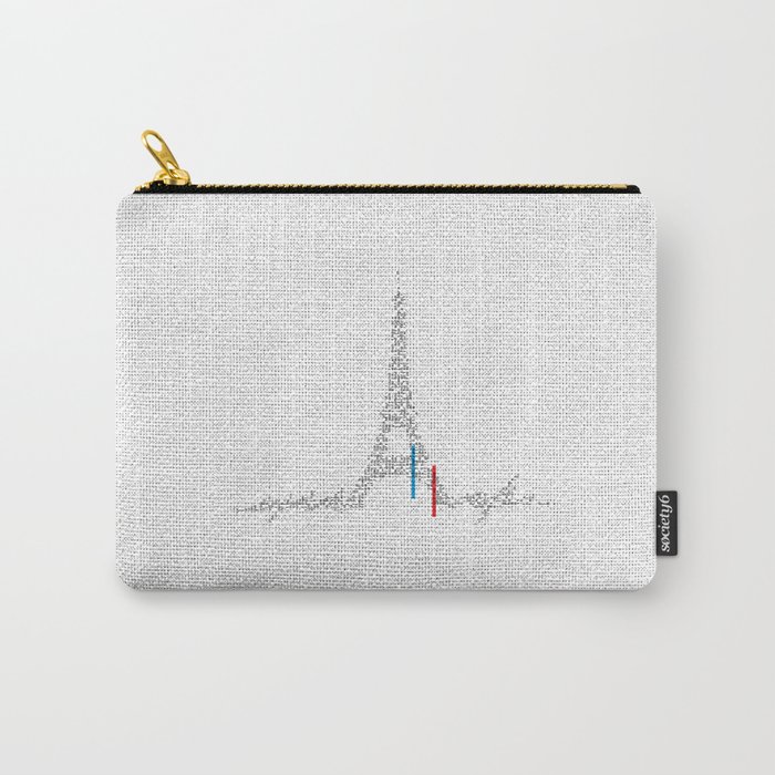 Eiffel Tower | Paris, France | Esperantos | StoryScape #1 Carry-All Pouch