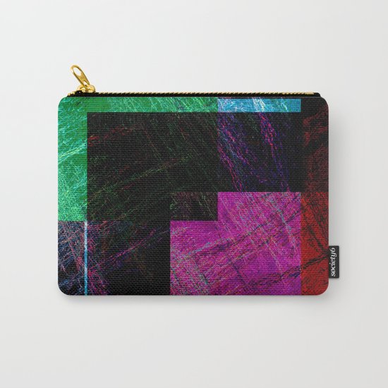 geometric abstract design # ### ## Carry-All Pouch