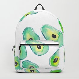 Avocados Backpack | Vegetales, Pop Art, Vegetable, Watercolour, Pattern, Avocados, Watercolor, Avocado, Painting, Summer 