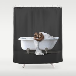 Orangutans in Bath Shower Curtain
