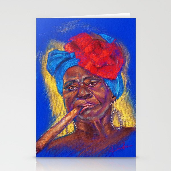 Cigar Woman Stationery Cards