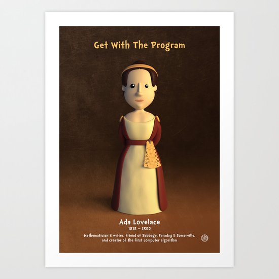 Ada Lovelace Art Print