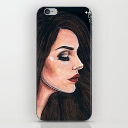 Black Beauty iPhone Skin