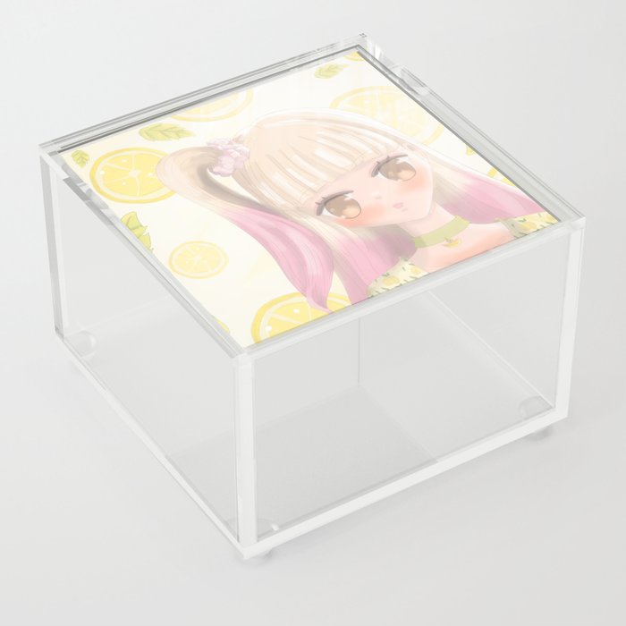 Lemon Girl Acrylic Box