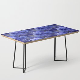 Blue Flowers Coffee Table