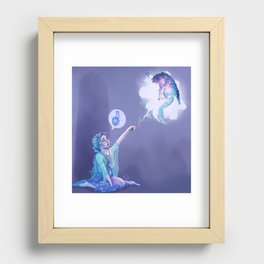Mitten's Magical Mishaps Recessed Framed Print