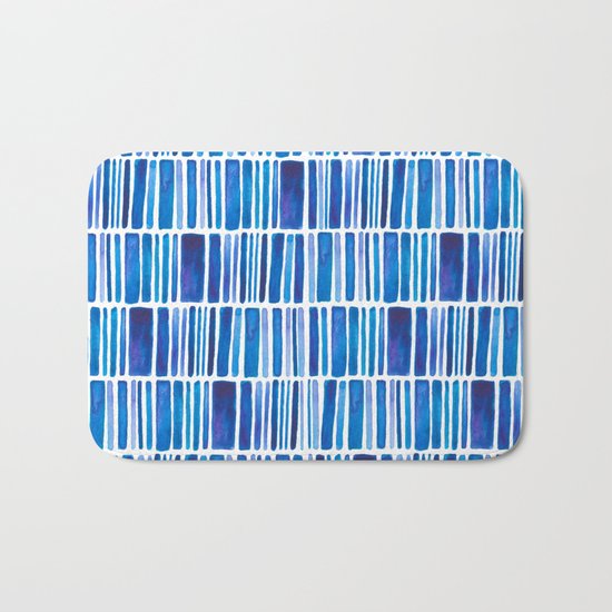 Blue Vibes Bath Mat