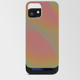 Muted Abstract Gradient iPhone Card Case