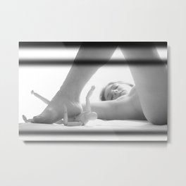 Mansplaining again; I'm your puppet; man under a woman's heel, female black and white photograph - photography - photographs Metal Print | Liberation, Feminism, Men, Female, Sugardaddy, Underfoot, Empowerment, Photographs, Sugarmomma, Black And White 