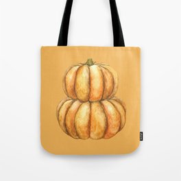Pumpkins Watercolor Tote Bag