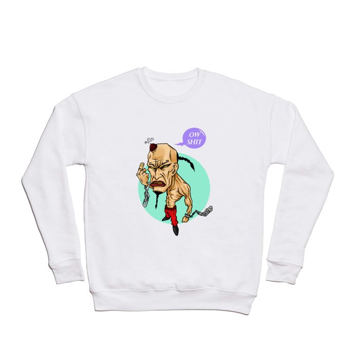 angry guy Crewneck Sweatshirt