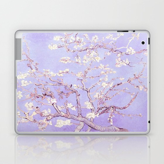 Vincent Van Gogh Almond Blossoms  Lavender Laptop & iPad Skin