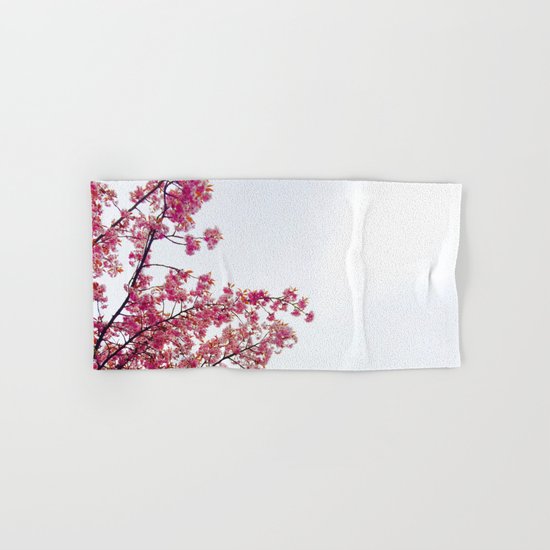 watercolor bloom Hand & Bath Towel