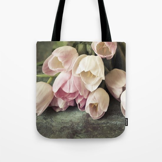 Vintage Tulips Tote Bag