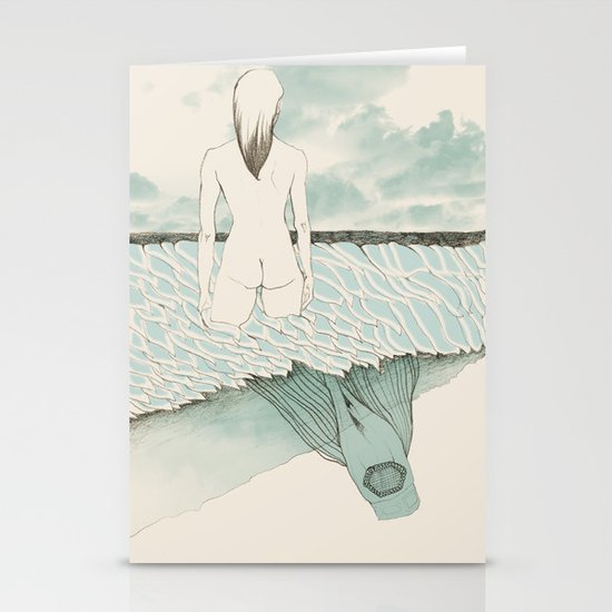at sea Stationery Cards