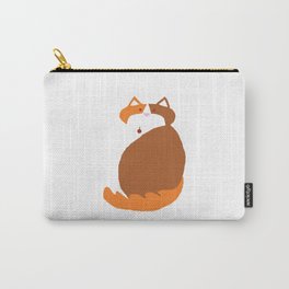 Kevin the Ginger Cat Abstract Digital Painting Carry-All Pouch