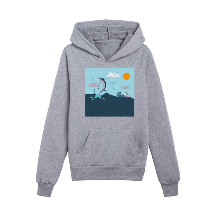 Fishing Passion - Best Sale Design Ever Kids Pullover Hoodie by shail.pawar