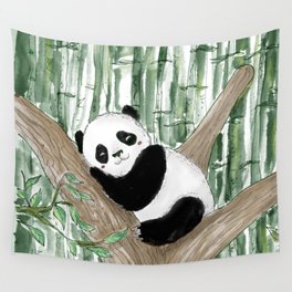 Sleeping Panda Wall Tapestry