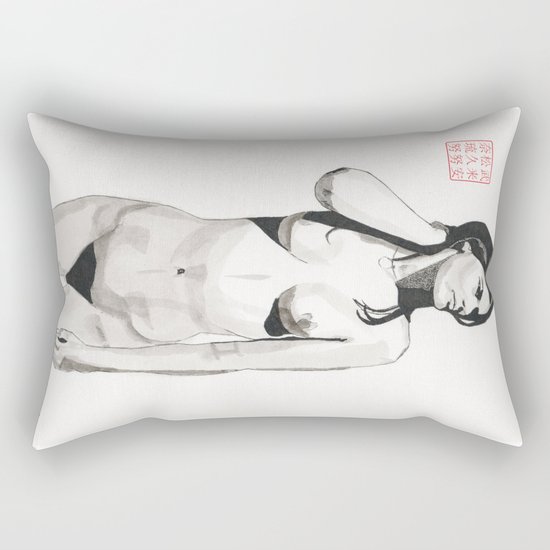 Shadows #1 Rectangular Pillow